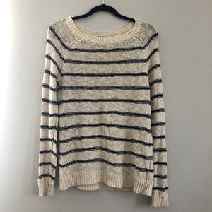 Striped Knit Sweater